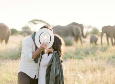 Uganda couple safari